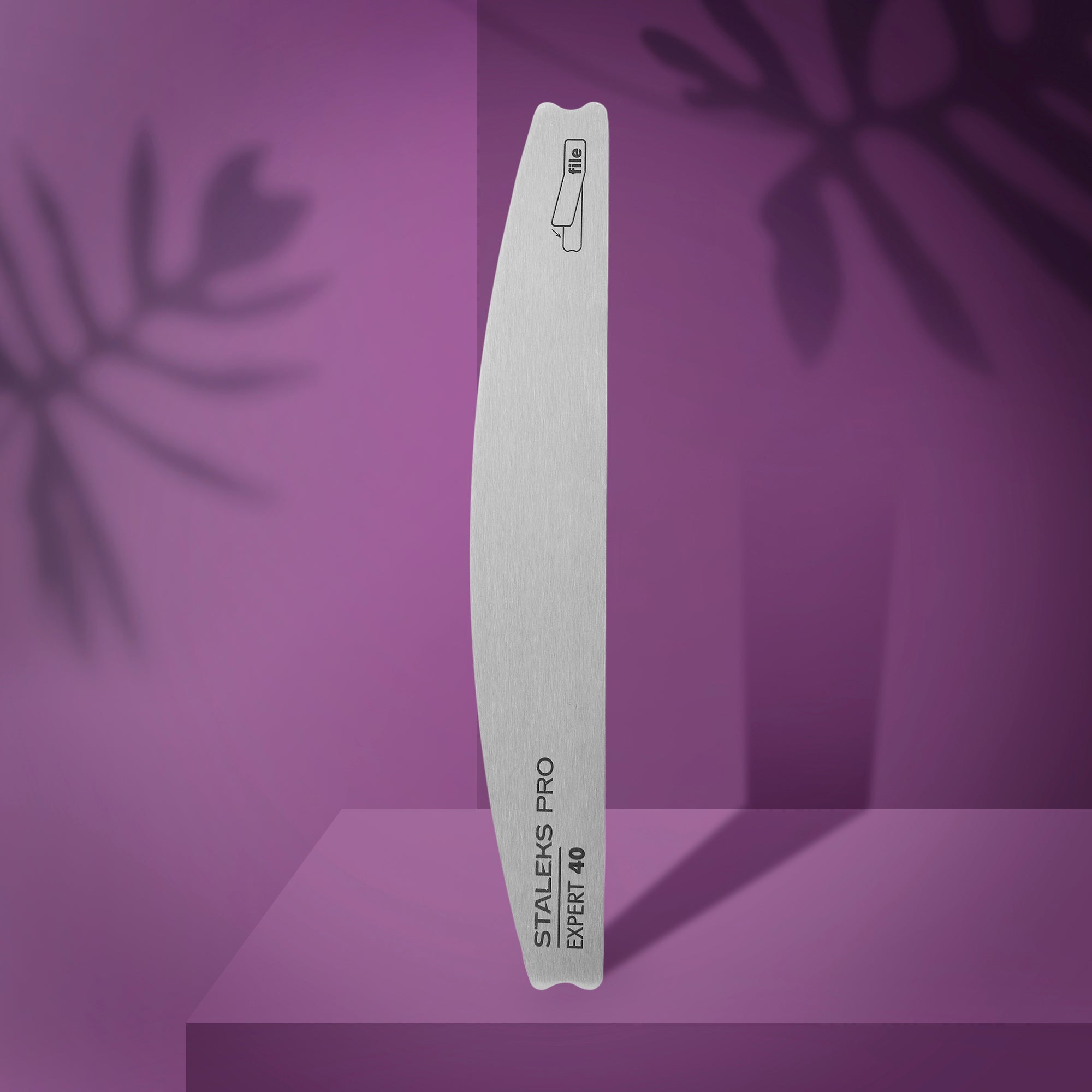 Crescent metal base for nail file EXPERT 40 image 0